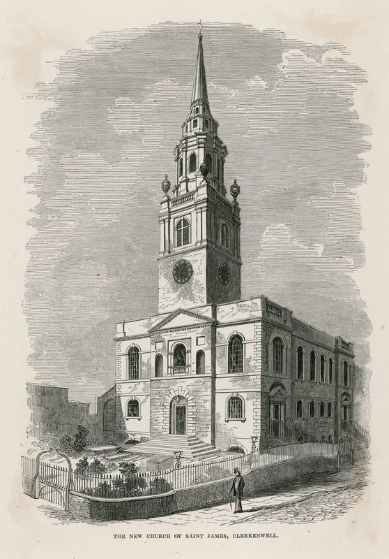 Aziz James Kilisesi, Clerkenwell by English School