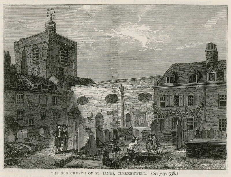 Aziz James Kilisesi, Clerkenwell by English School
