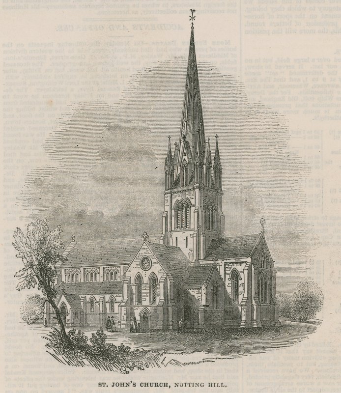 St Johns Kilisesi, Notting Hill, Londra by English School