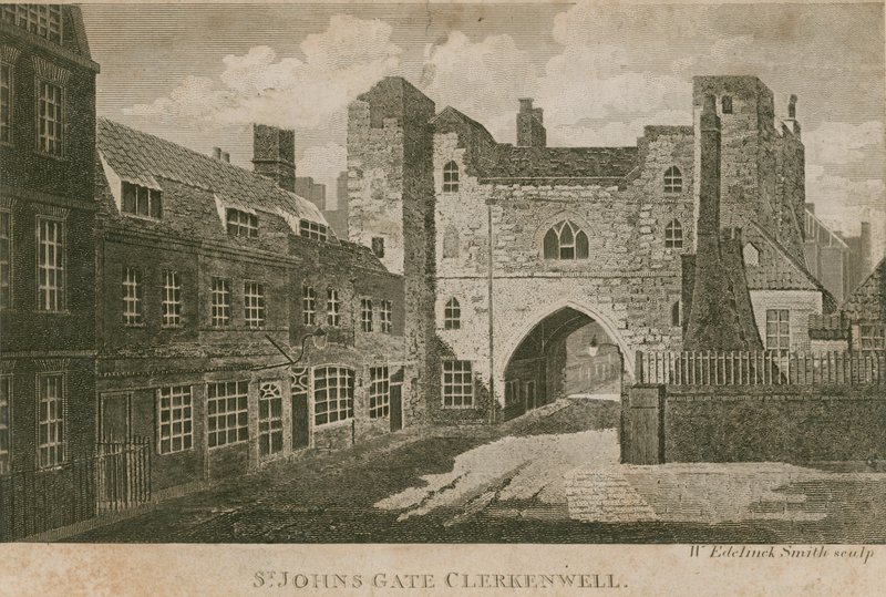 St Johns Kapısı, Clerkenwell by English School