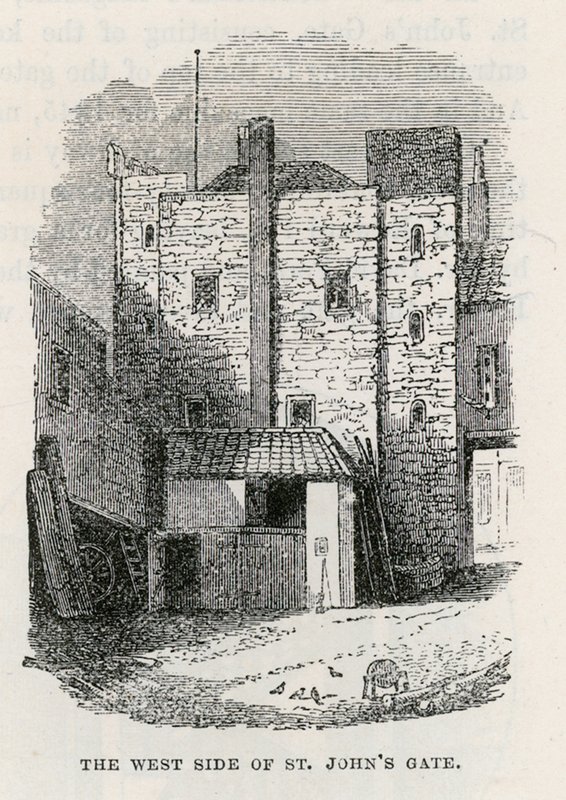 St Johns Kapısı, Clerkenwell by English School