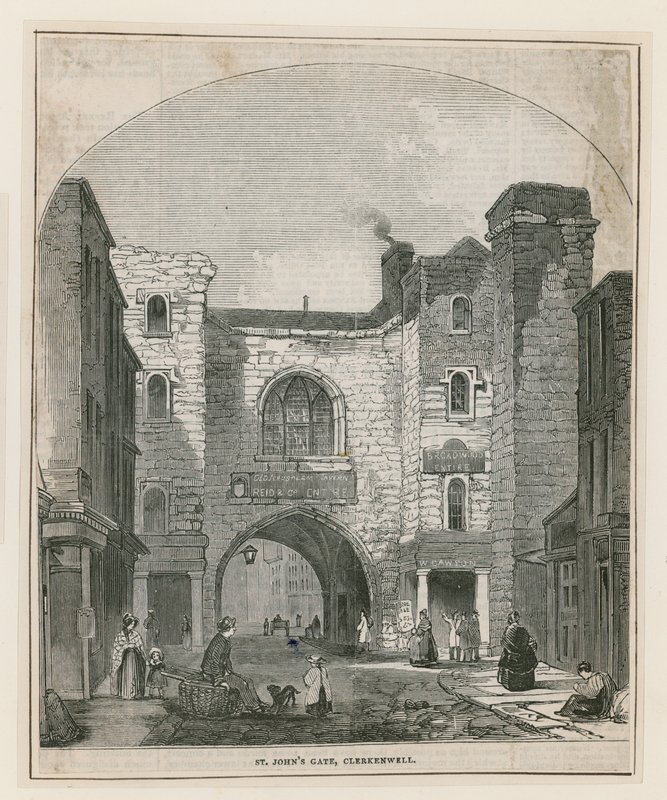 St Johns Kapısı, Clerkenwell by English School