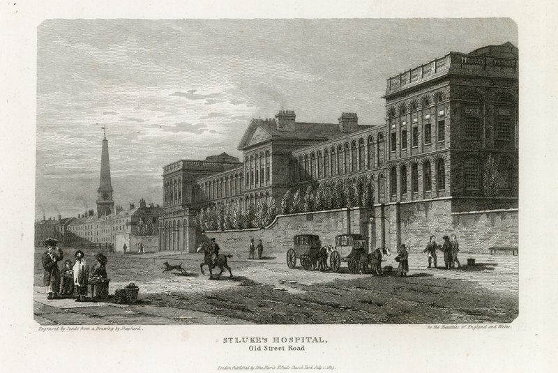 St Lukes Deliler Hastanesi, Old Street by English School