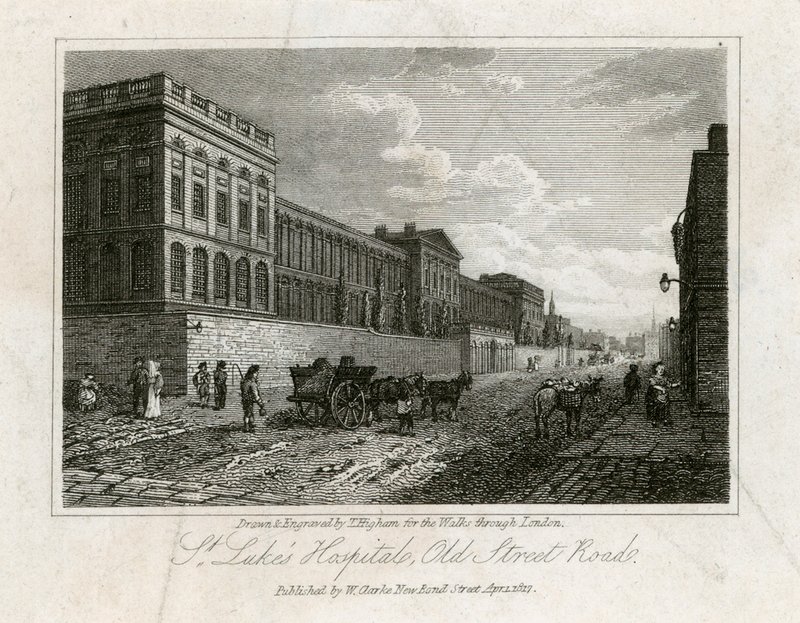 St Lukes Deliler Hastanesi, Old Street by English School