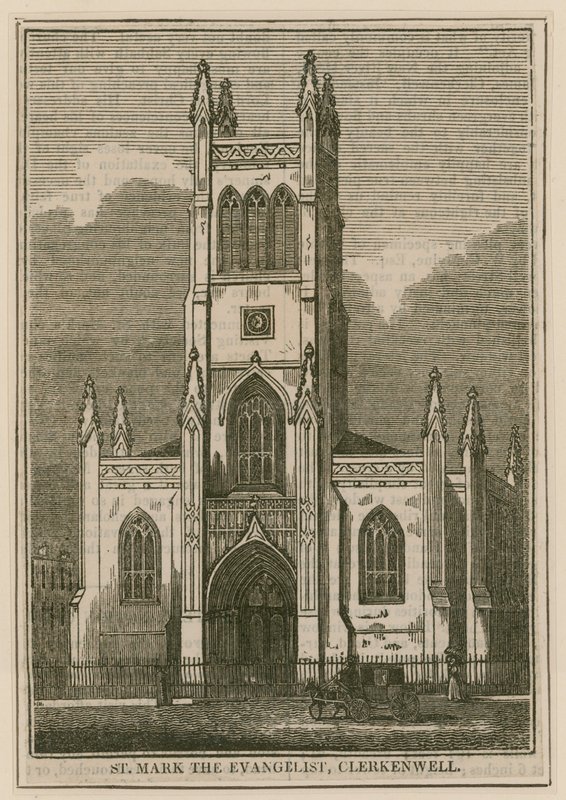 St Marks Kilisesi, Clerkenwell by English School