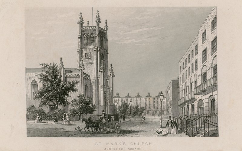 St Marks Kilisesi, Clerkenwell by English School