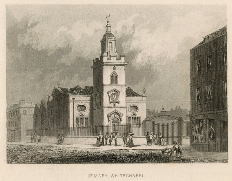 St Mary, Whitechapel, Londra by English School