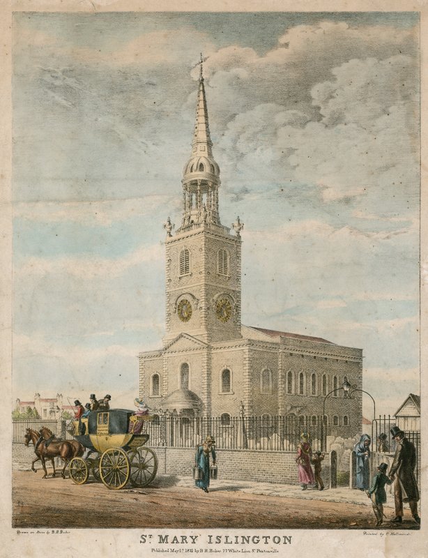 St Marys (yeni kilise), Islington by English School