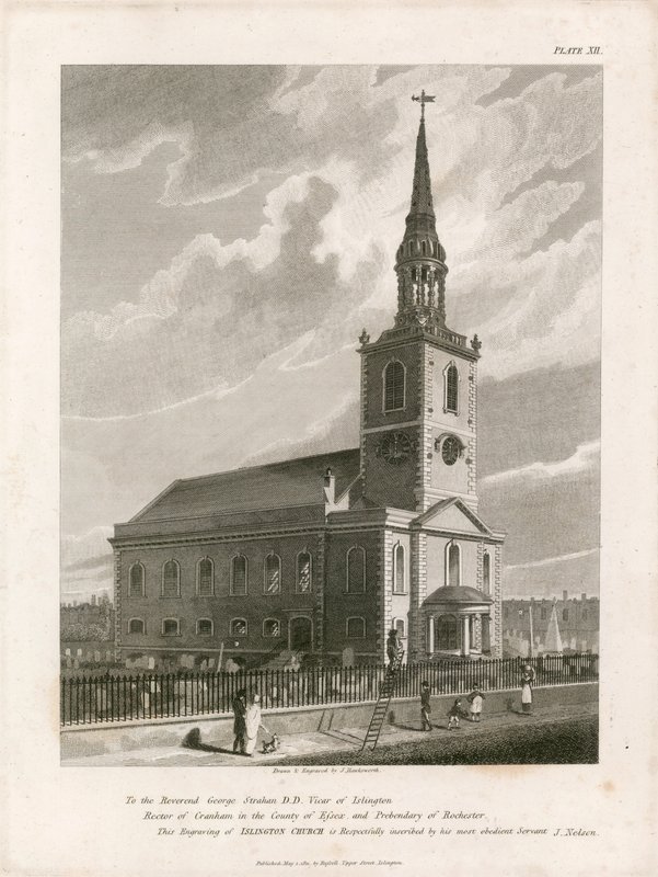 St Marys Kilisesi, Islington (yeni kilise) by English School