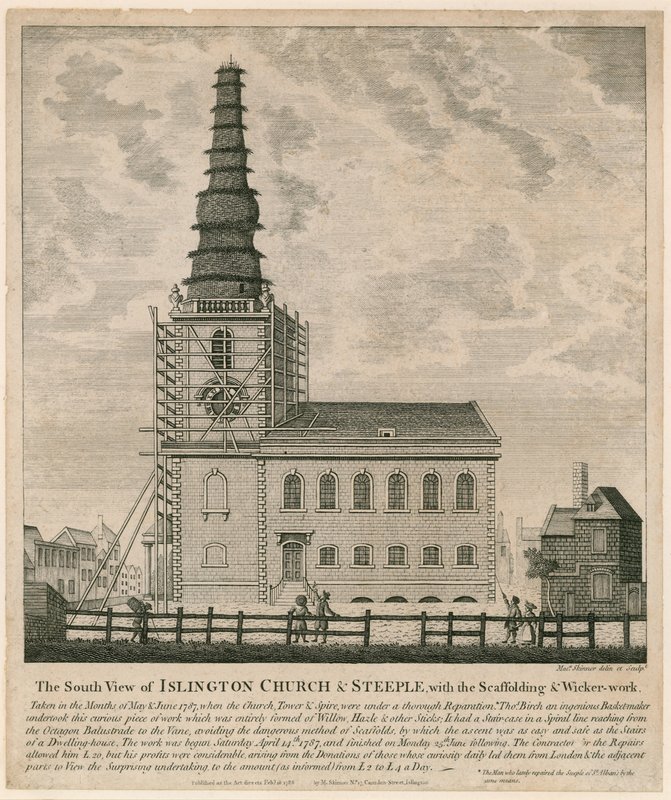St Marys Kilisesi, Islington (eski kilise) by English School