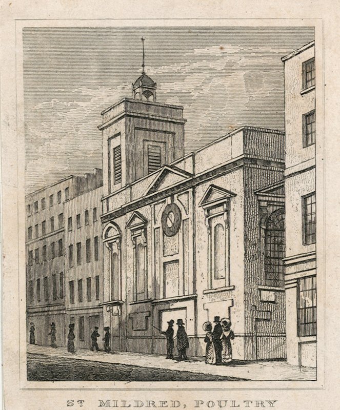 St Mildreds Kümes Hayvanları by English School