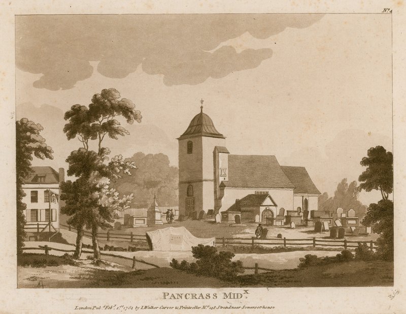 St Pancras Kilisesi, Londra, Middlesex by English School