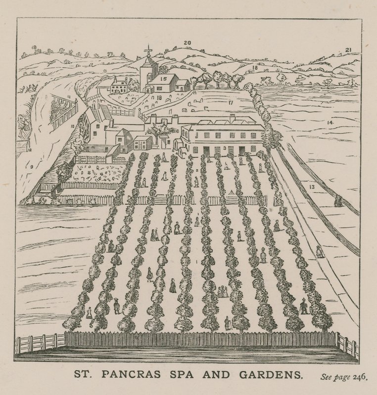 St Pancras Spa ve Bahçeleri by English School