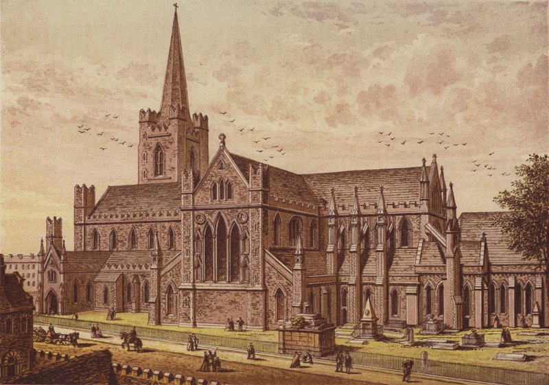 St Patricks Katedrali, Dublin by English School