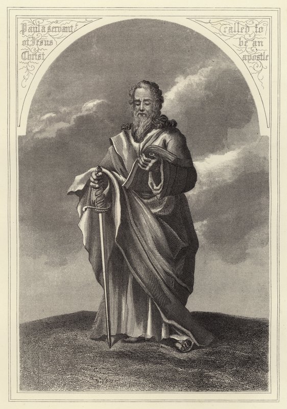 Aziz Paul (gravür) by English School