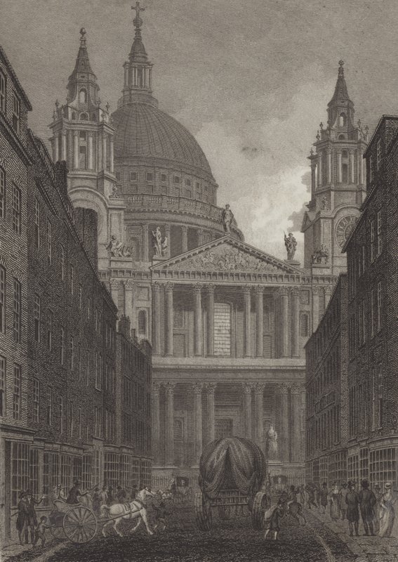 St Paul Katedrali, Londra by English School