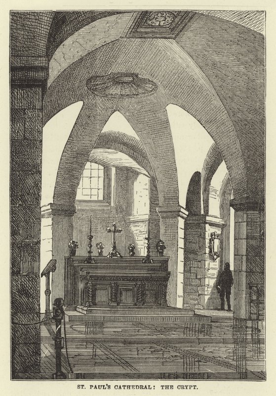 St Paul Katedrali, Crypt by English School