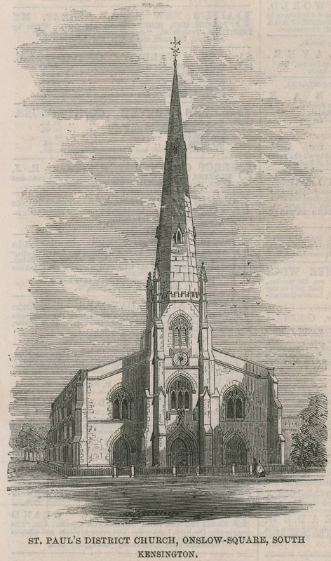 St Pauls Bölge Kilisesi, Onslow Meydanı, Güney Kensington by English School