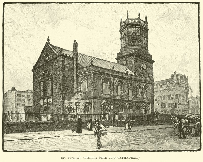 Aziz Peter Kilisesi, Pro-Katedral by English School