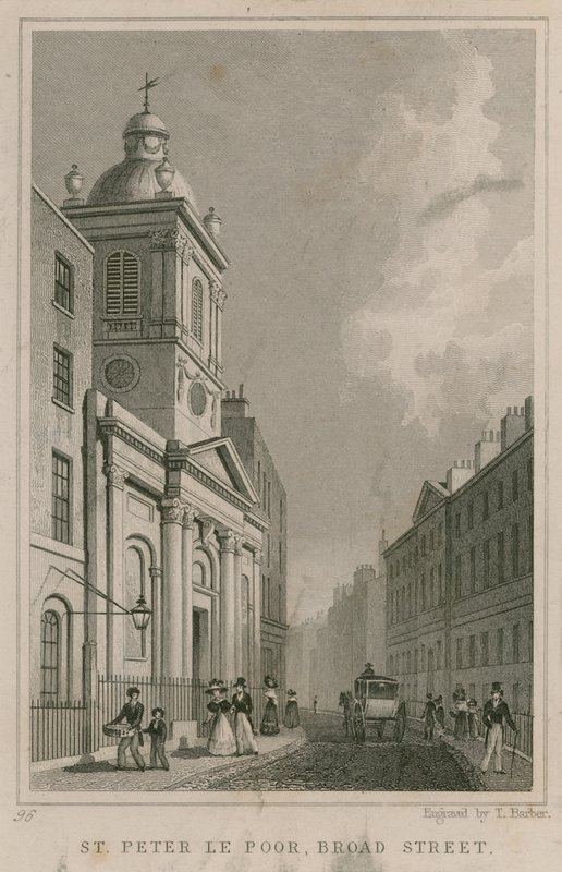 St Peters the Poor, Londra by English School