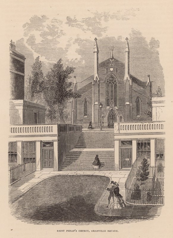 St Philips Kilisesi, Granville Meydanı, Clerkenwell by English School