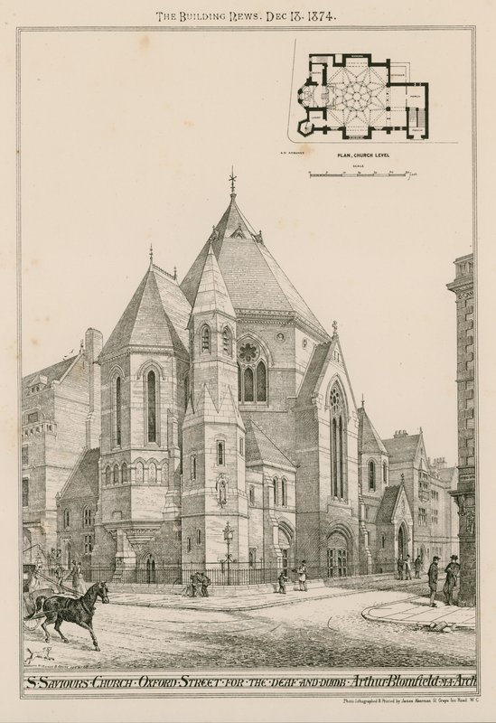 Aziz Kurtarıcı Kilisesi, Oxford Caddesi by English School
