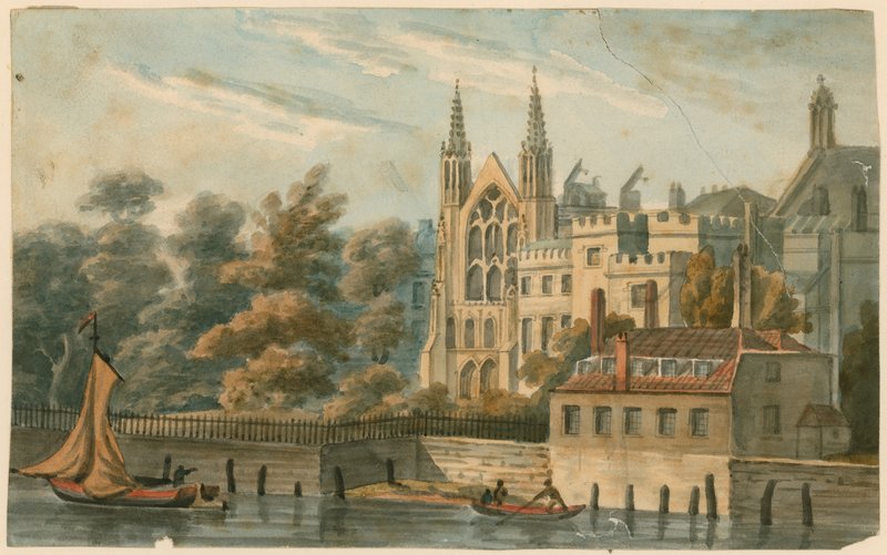St Stephens Şapeli, Konuşmacılar Evi, vb., Westminster, Londra, Thames Nehri