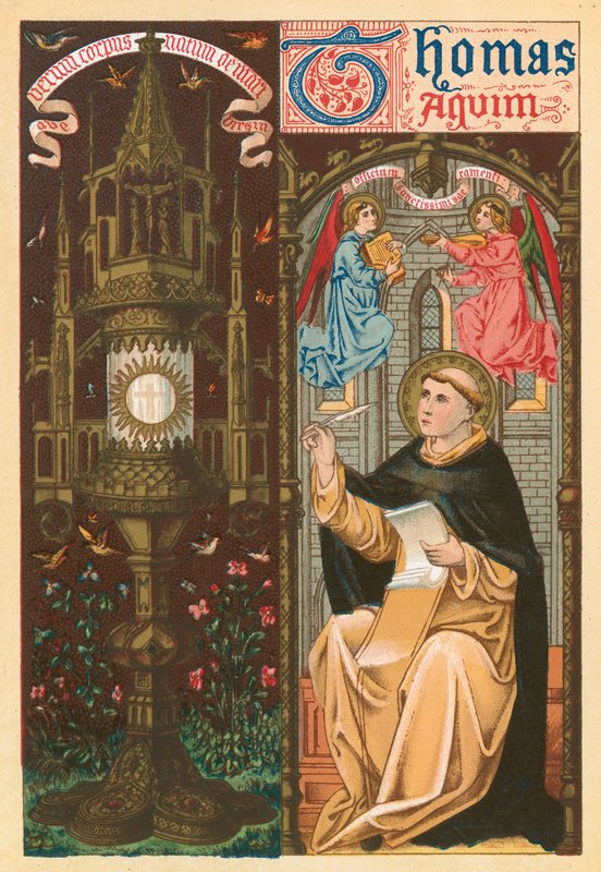 Aziz Thomas Aquinas by English School