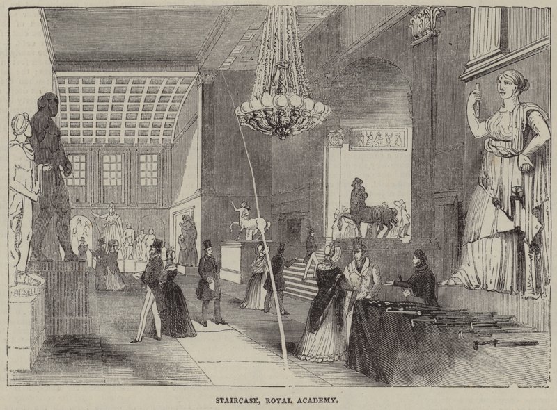 Merdiven, Kraliyet Akademisi, Londra by English School
