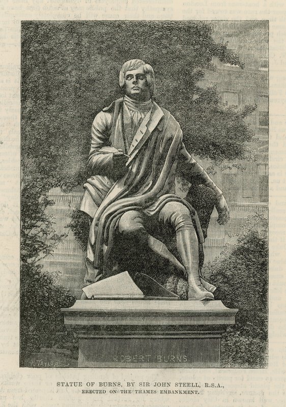Yanık Heykeli, Sir John Steell by English School