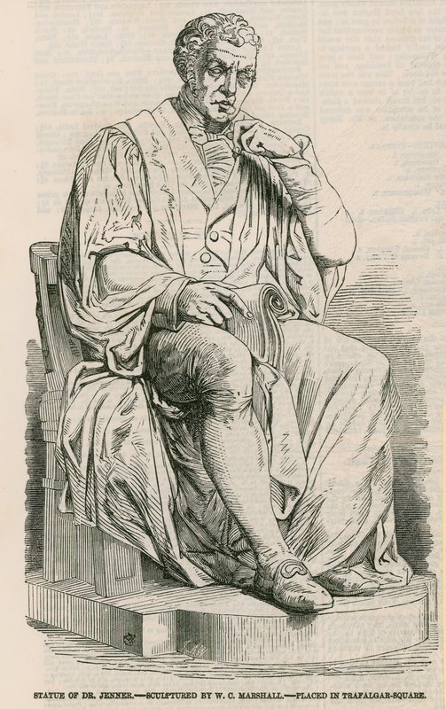 Dr Jenner Heykeli by English School