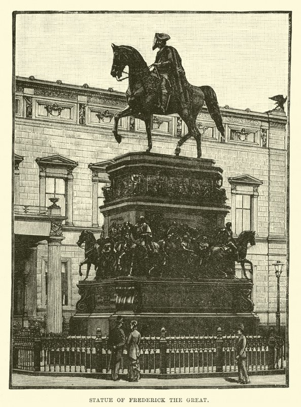 Büyük Frederick Heykeli by English School