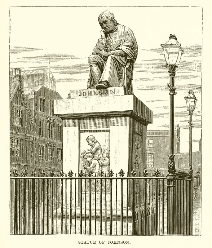 Johnson heykeli by English School