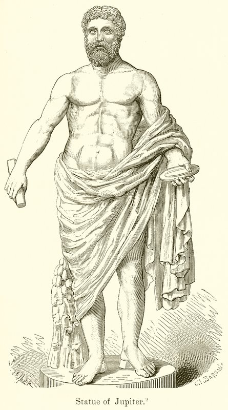 Jüpiter heykeli by English School