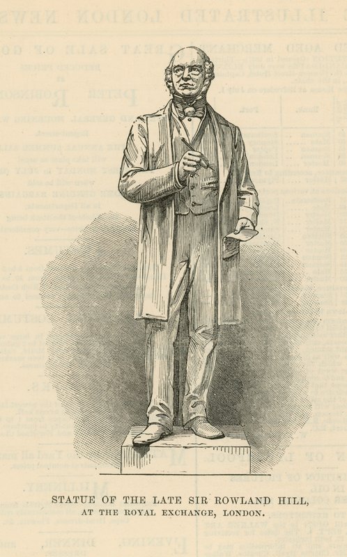 Merhum Sir Rowland Hill Heykeli by English School
