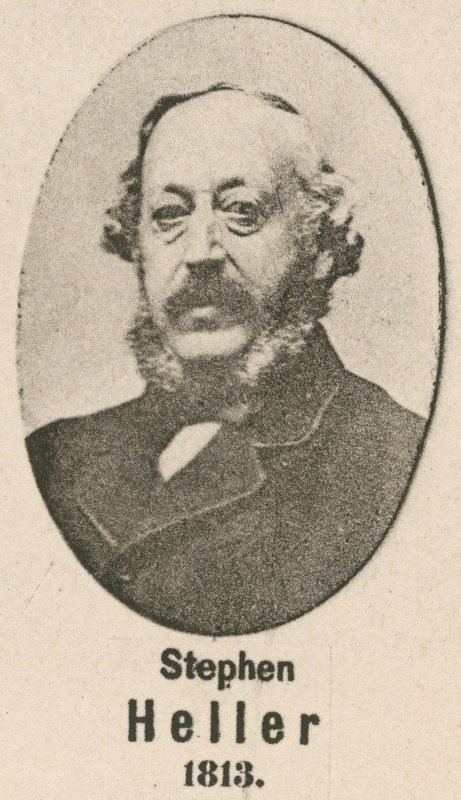 Stephen Heller (gravür) by English School