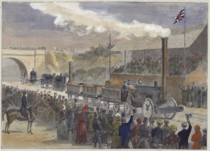 Stephensons Rocket, 1829