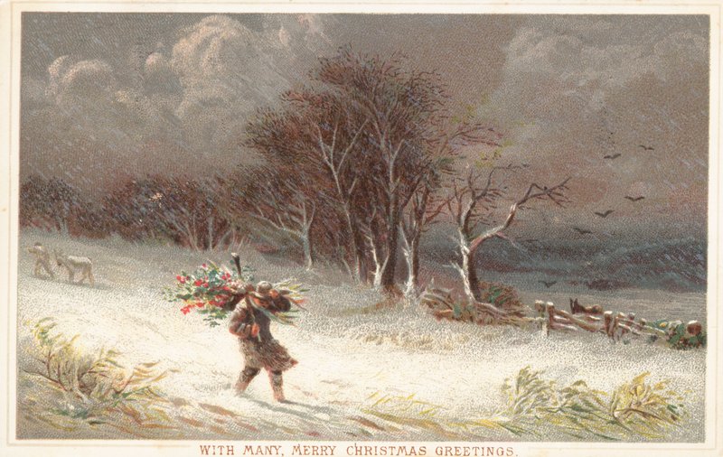 Fırtınalı Hava, Noel Kartı by English School
