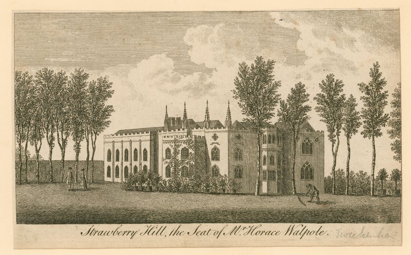 Çilek Tepesi, Twickenham, Londra; Bay Horace Walpole'un koltuğu by English School