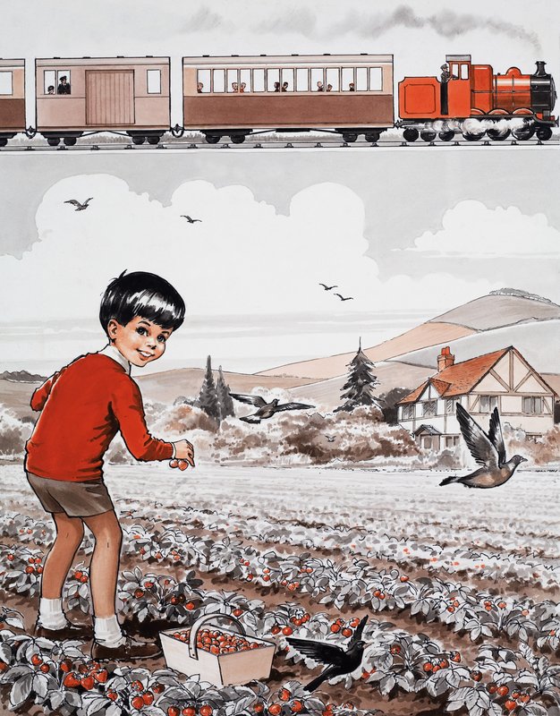çilek toplama by English School