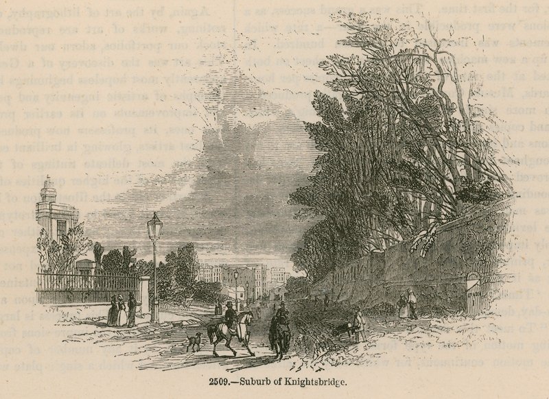 Knightsbridge, Londra banliyösü by English School
