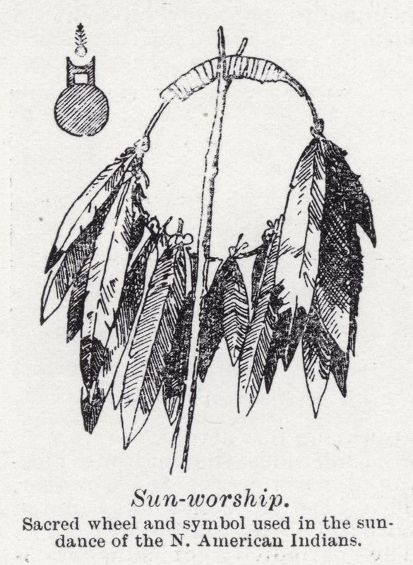 Güneşe tapınma (lito) by English School