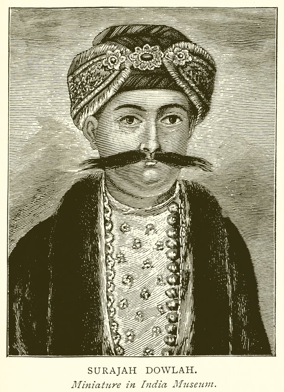 Surajah Dowlah by English School