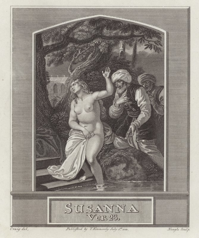 Susanna ve Yaşlılar by English School