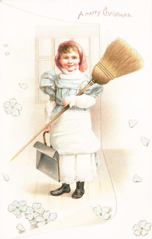 Evi Süpürmek, Noel Kartı by English School