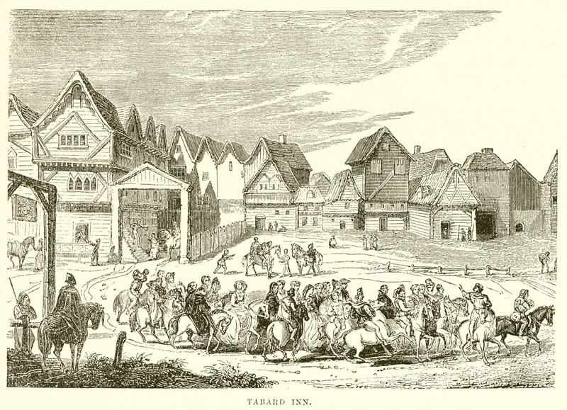 Tabard Inn. by English School