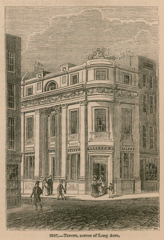 Lokali, Long Acre, Londra köşesi by English School