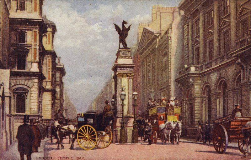 Temple Bar, Londra by English School