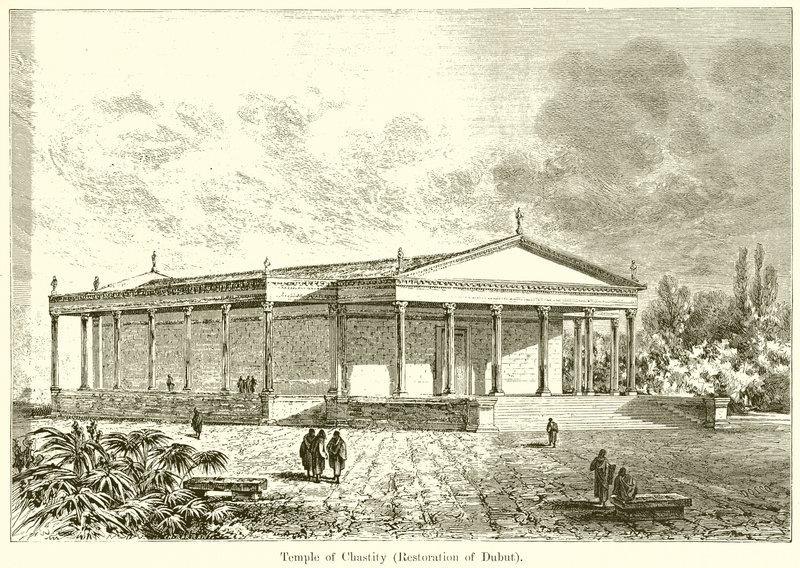 Chastity Tapınağı (İlk Başlığın Restorasyonu) by English School