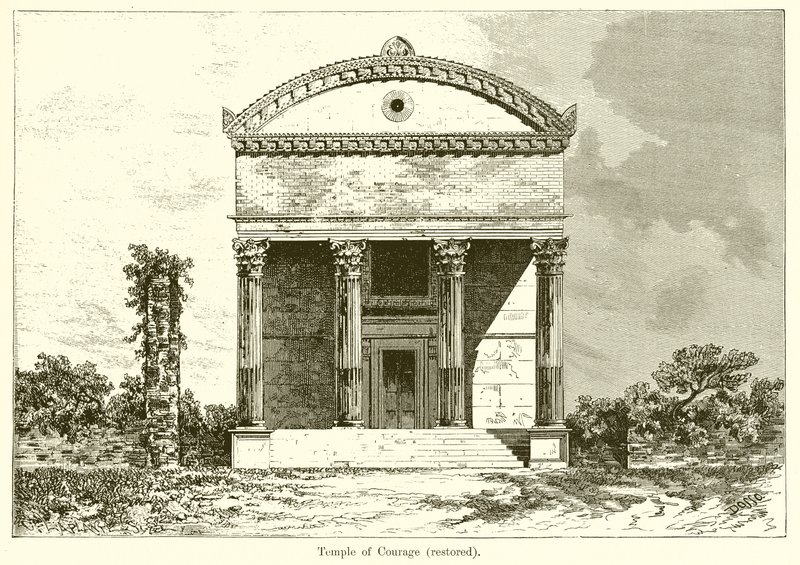 Cesaret Tapınağı (Restore edildi) by English School